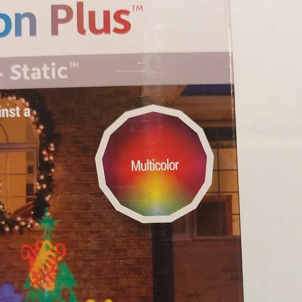 Gemmy Projection Plus Multicolor Light Show